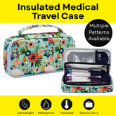 Large Insulated Travel Case - Patterned