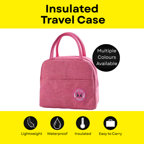 Large Handled Insulated Travel Case