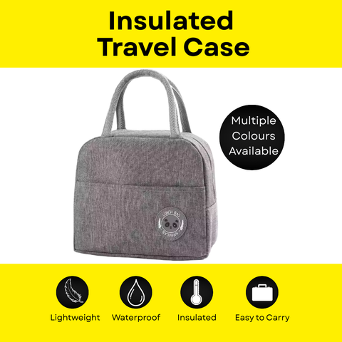 Large Handled Insulated Travel Case