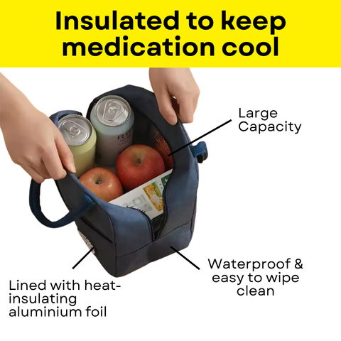 Large Handled Insulated Travel Case